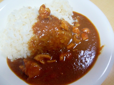 【豚骨スープ再利用】ラーメン屋風カレー